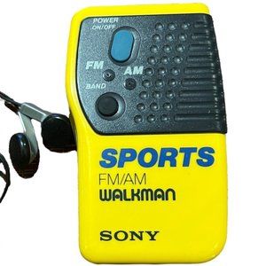 Vintage Sony Sports Walkman Radio  SPF 8 Tested Works